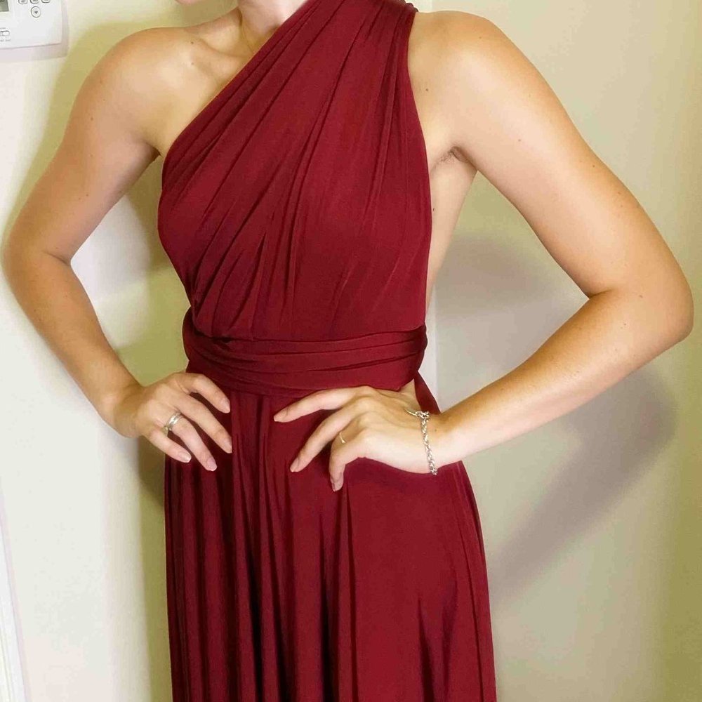 Maitai Red Wrap Dress